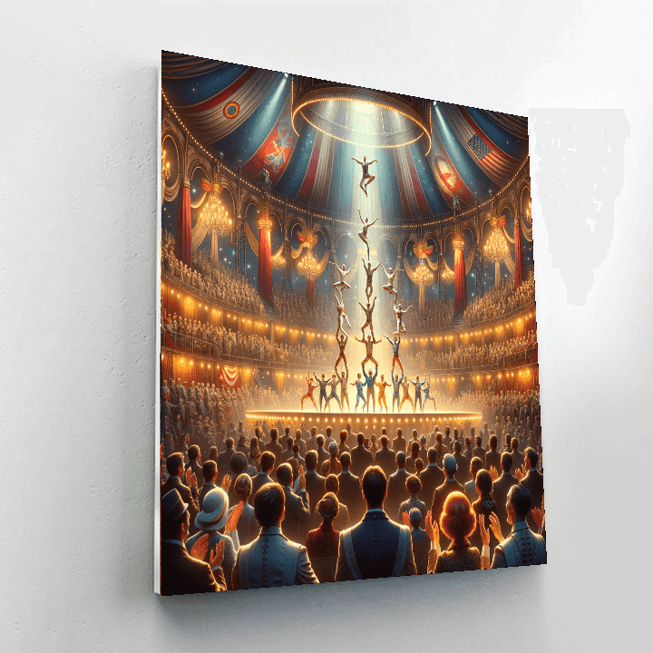 Circus Festival - Monte Carlo Numbered Painting Kits