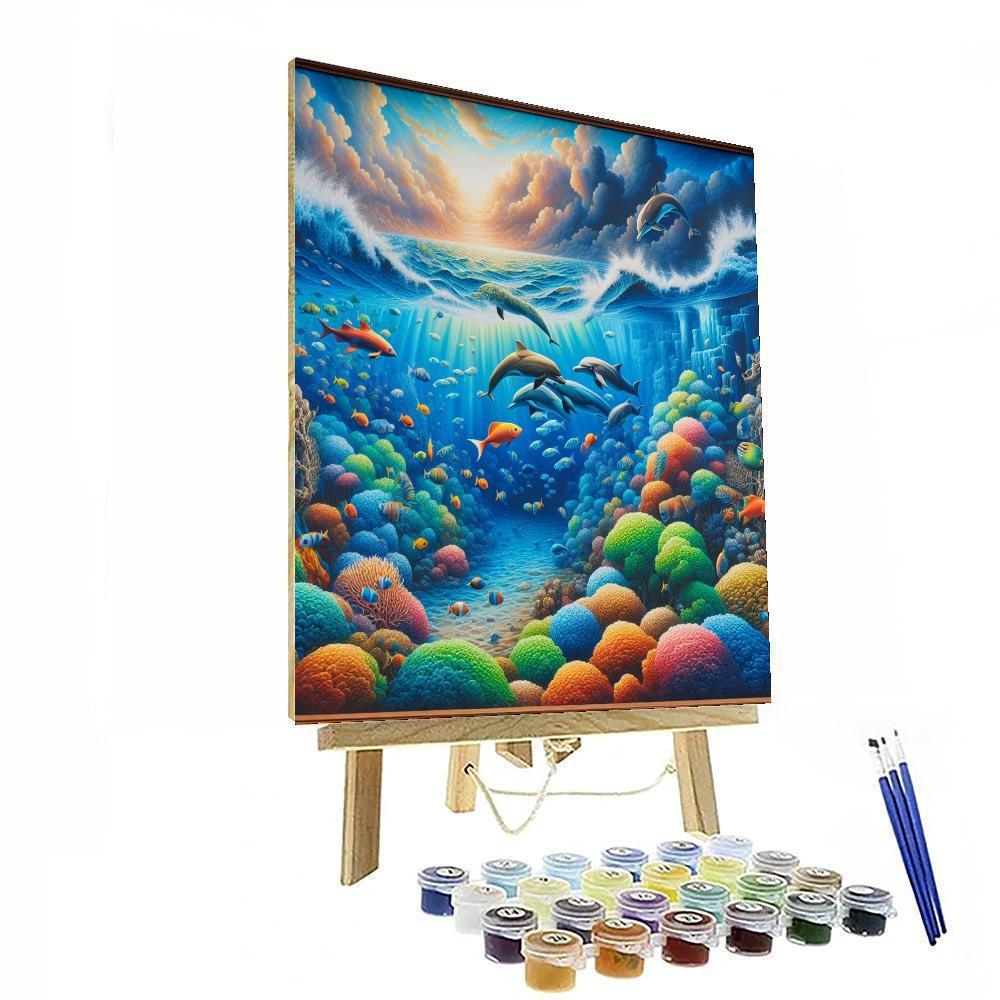 Vibrant Ocean Life Paint By Numbers