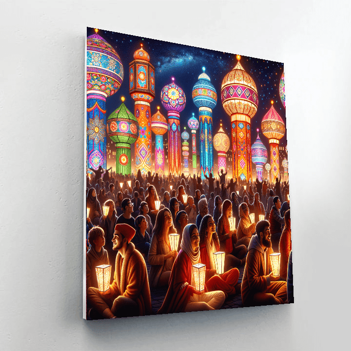 Pampanga Giant Lantern Festival - Philippines Paint By Numbers Kits