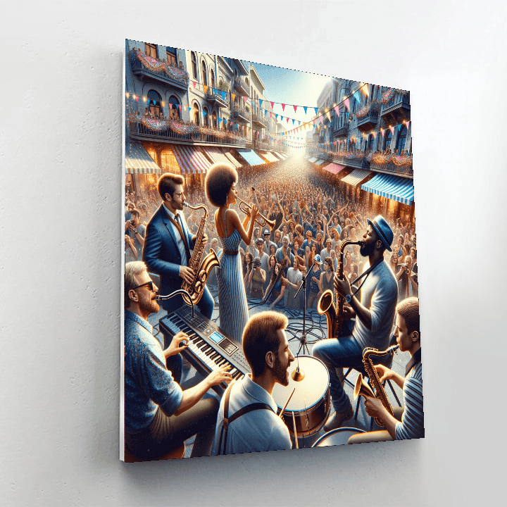Montreal Jazz Festival - Quebec Numbered Painting Kits