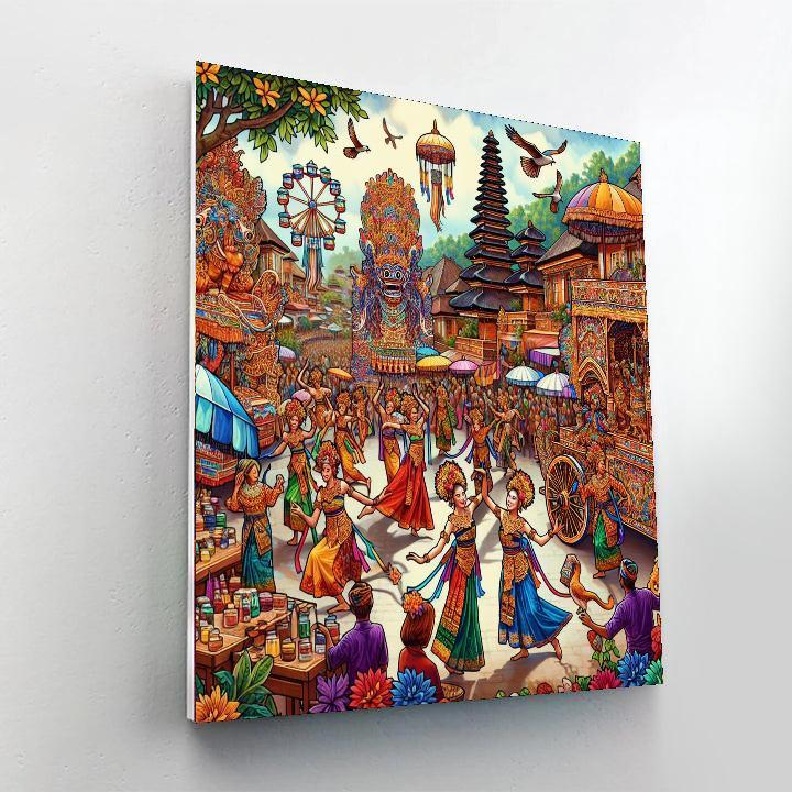 Bali Arts Festival - Denpasar Paint By Numbers Art