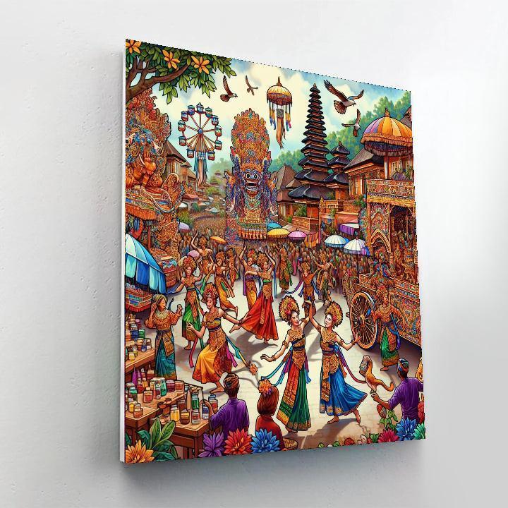 Bali Arts Festival - Denpasar Paint By Numbers Art