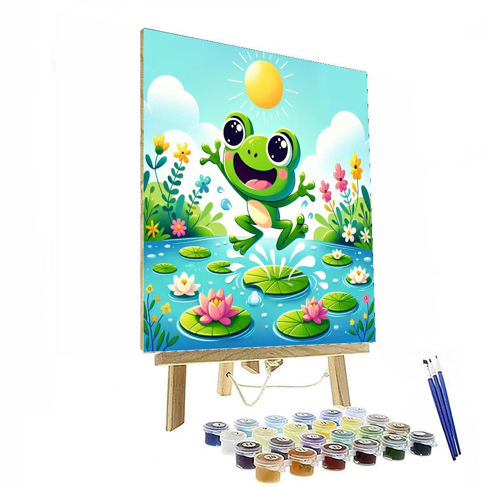 Fabulous Frog Numbered Painting Kits