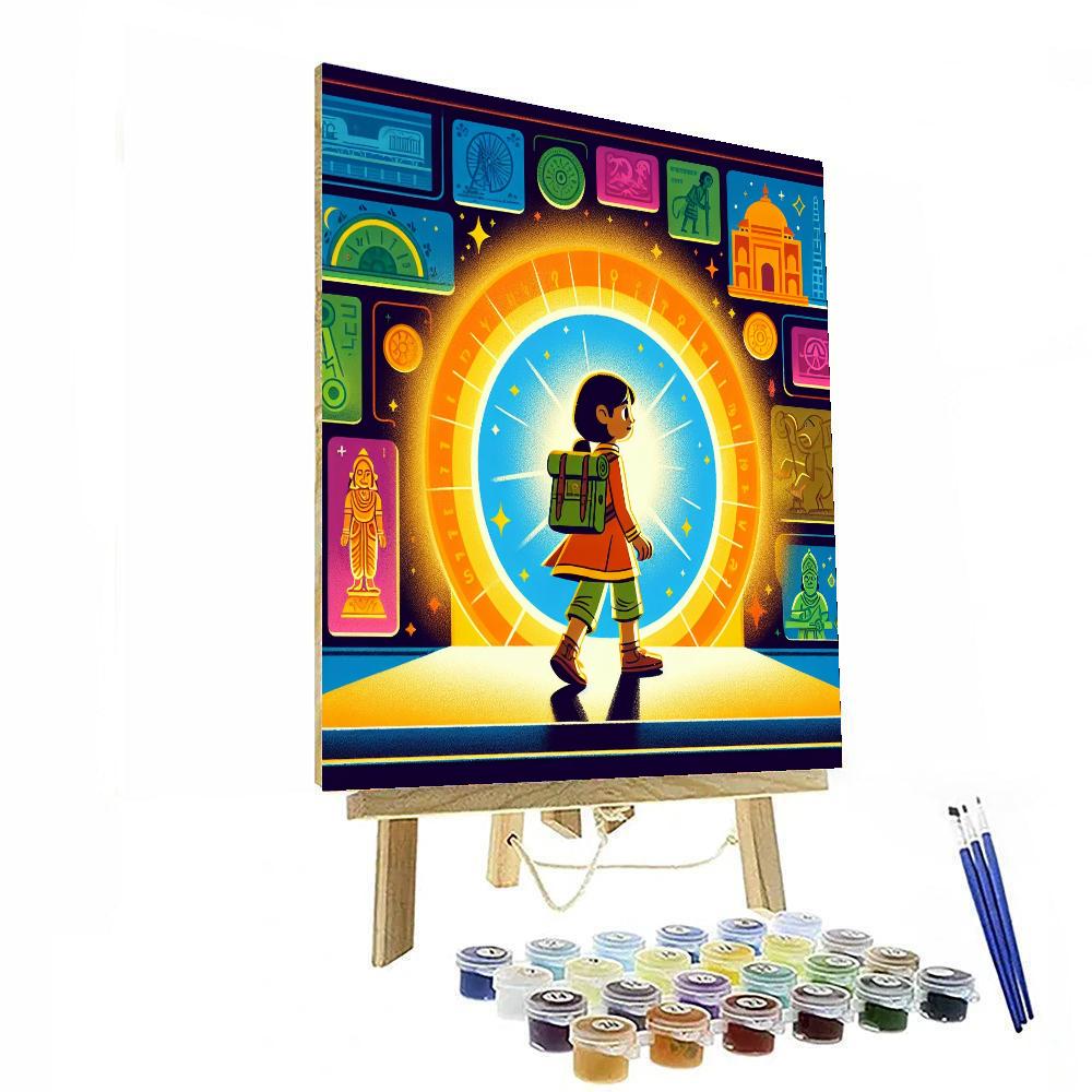 Time-travel Explorer Paint By Numbers Kits