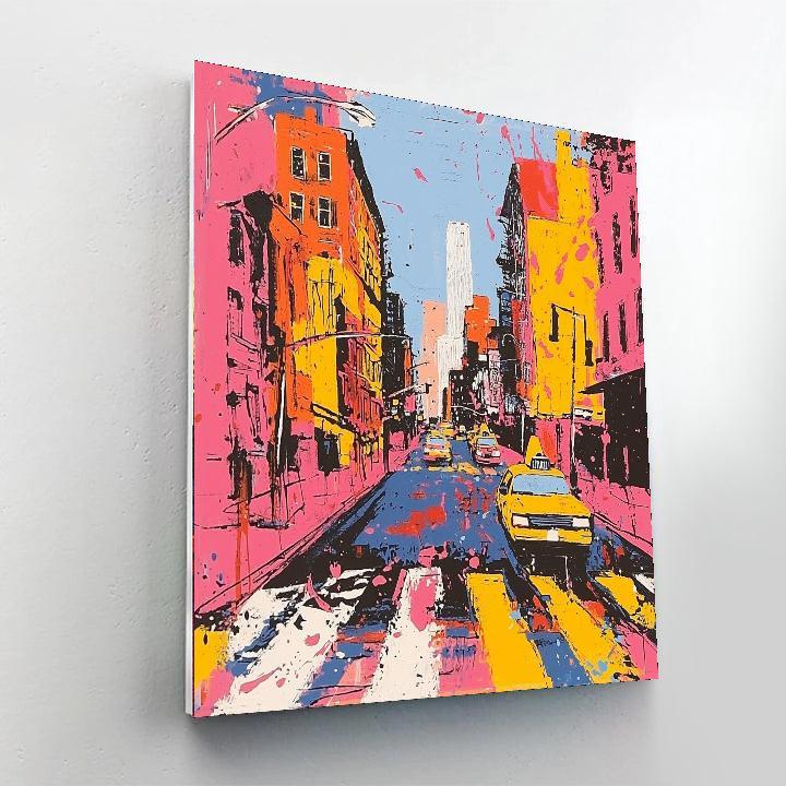 Jean-Michel Basquiat Inspired Energetic Street Vibes  Paint By Numbers