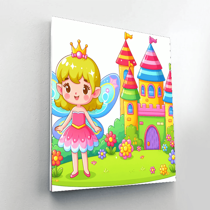 Fairy Princess Dreams DIY Paint By Numbers