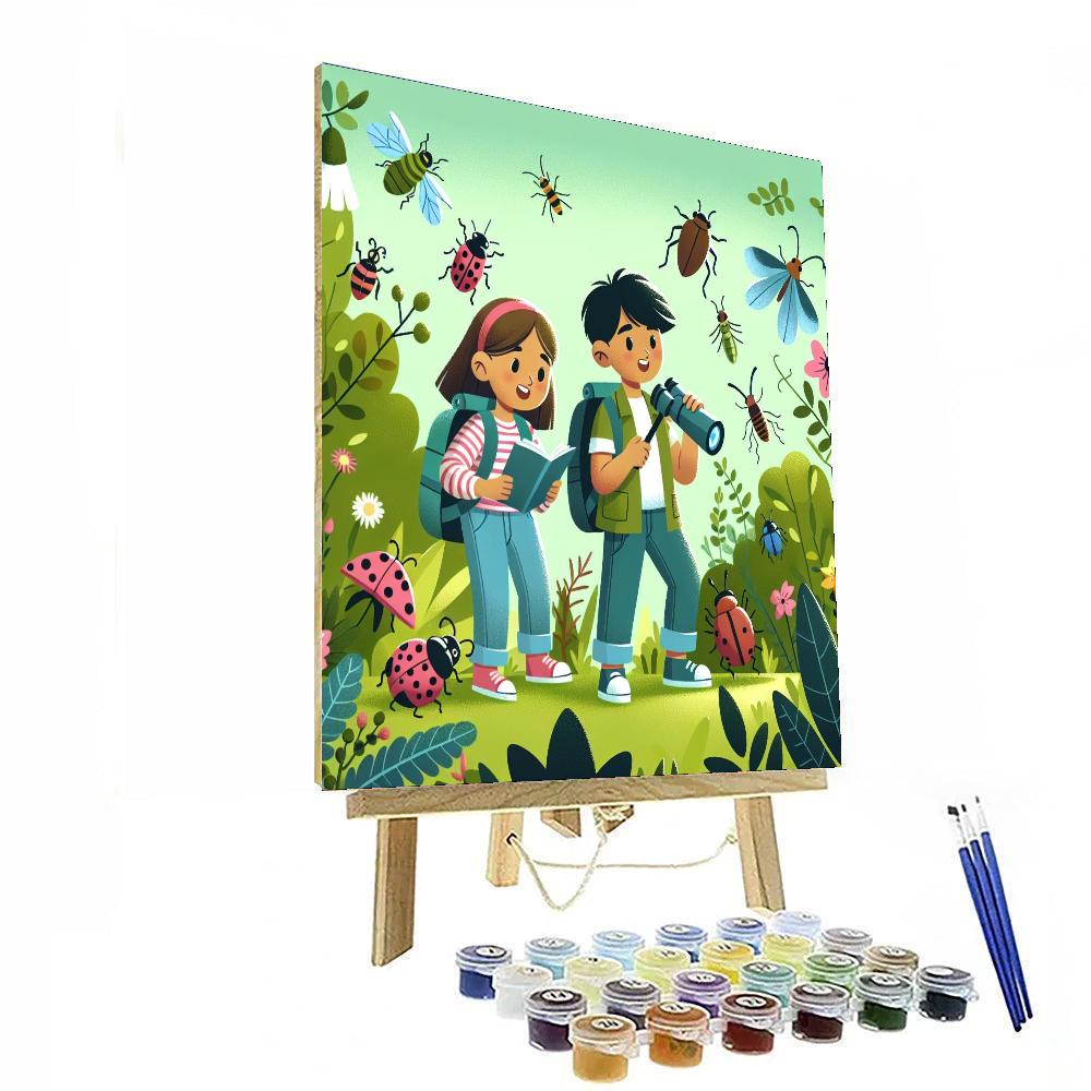 Insect Discovery Expedition DIY Paint By Numbers
