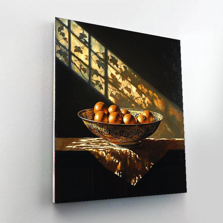 Caravaggio Inspired Harmony In Contrast  DIY Paint By Numbers