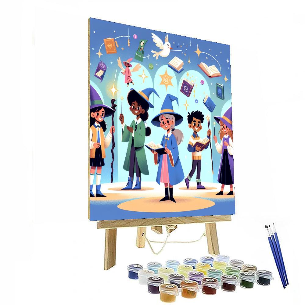 Magic School Of Wonder Paint By Numbers Art
