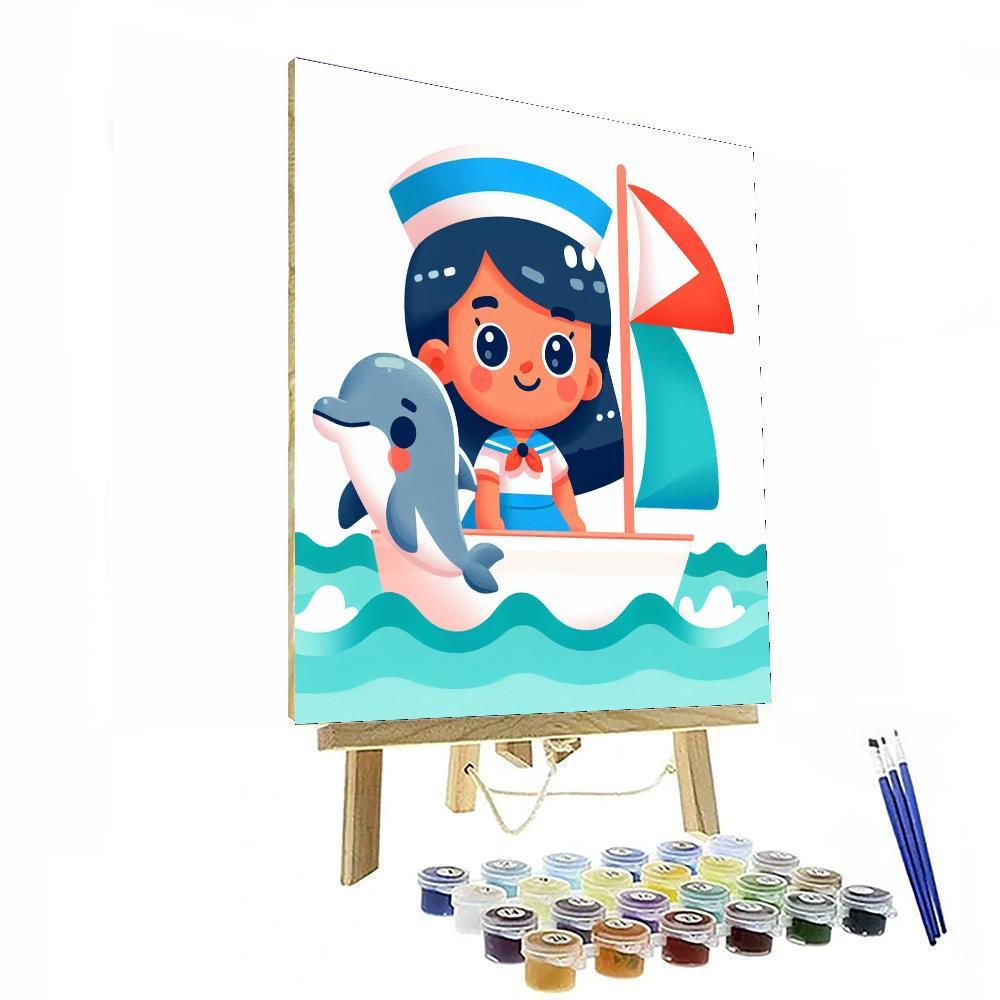 Tropical Adventure Voyage DIY Paint By Numbers