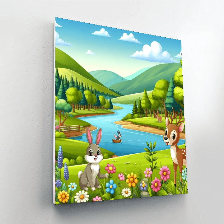 Nature Explorer Club Number Painting