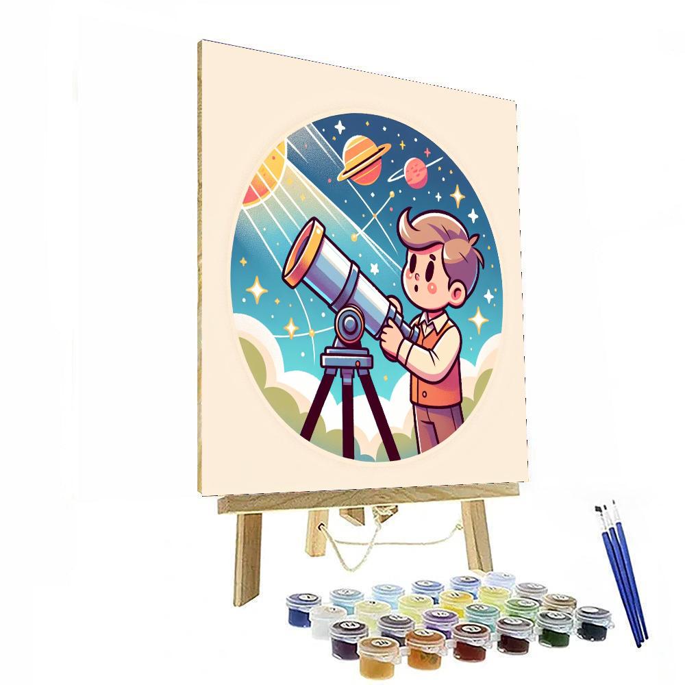 Astronomical Stargazing Adventure Paint By Numbers Kits