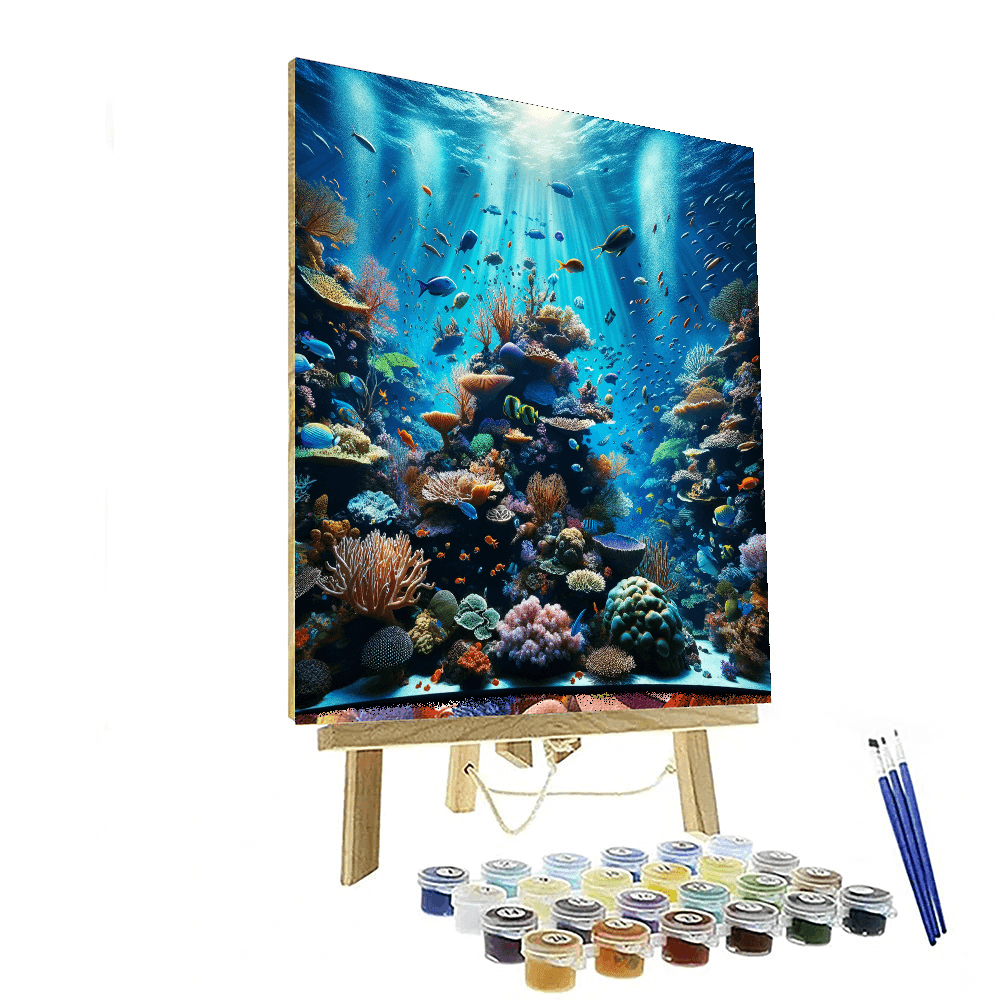 Mystical Undersea World Paint By Number