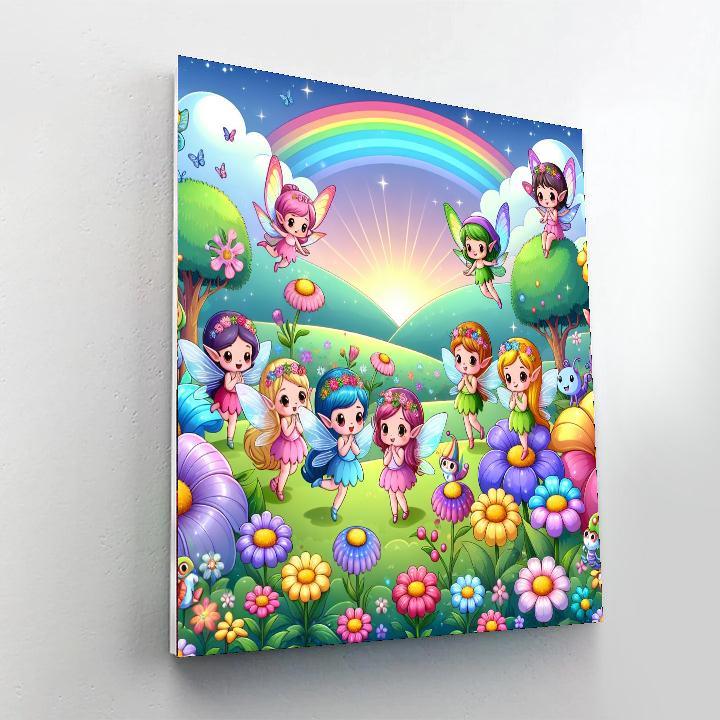 Journey To Fairyland Paint By Numbers Art