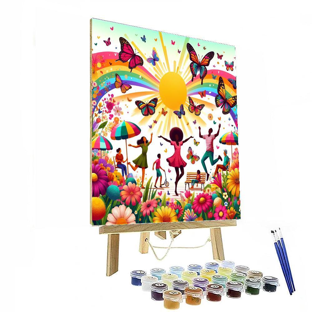 Radiant Summer Day Paint By Numbers Kits