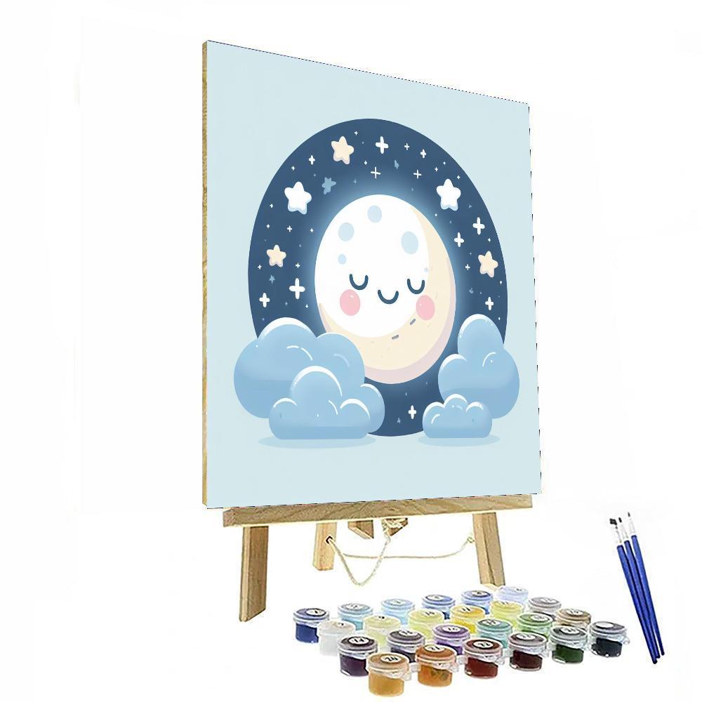 Gentle Moonbeam Paint By Color