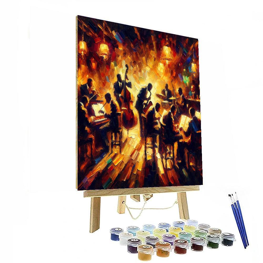 Evening Jazz Club Paint By Color