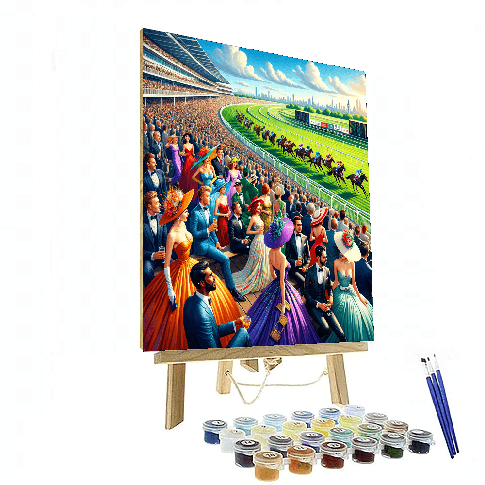 Melbourne Cup Carnival - Australia Paint By Numbers