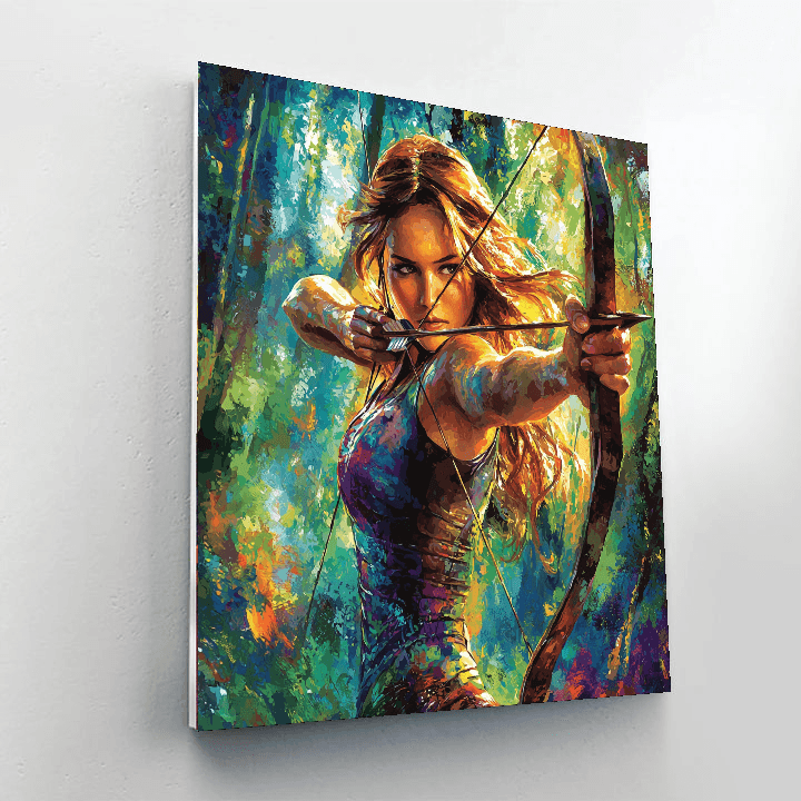 Jennifer Lawrence: Rising From Hunger Games To Hollywood Royalty Paint By Color