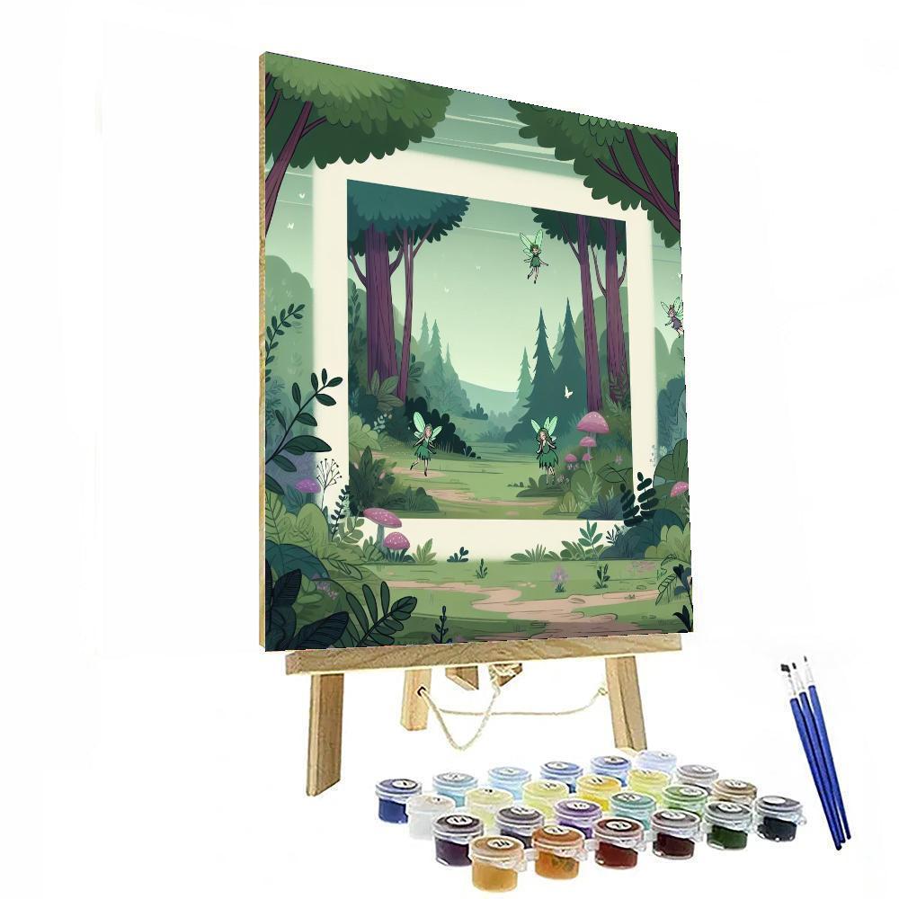 Enchanted Woodland Whispers Paint By Numbers Art