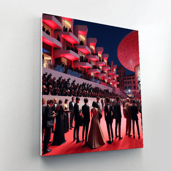 International Film Festival - Berlin - Germany Number Painting