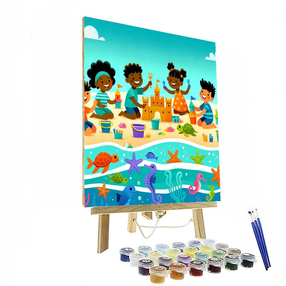Seaside Adventure Tales Numbered Painting Kits