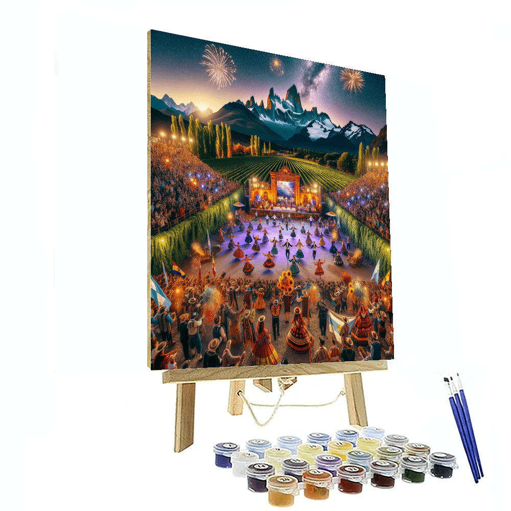 Grape Harvest Festival - Argentina Paint By Numbers