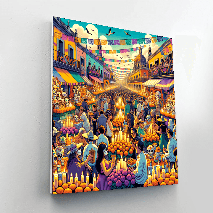 Dia De Muertos - Mexico DIY Paint By Numbers