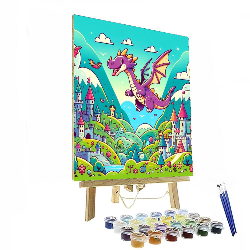 Dreamy Dragon Journey Paint By Numbers