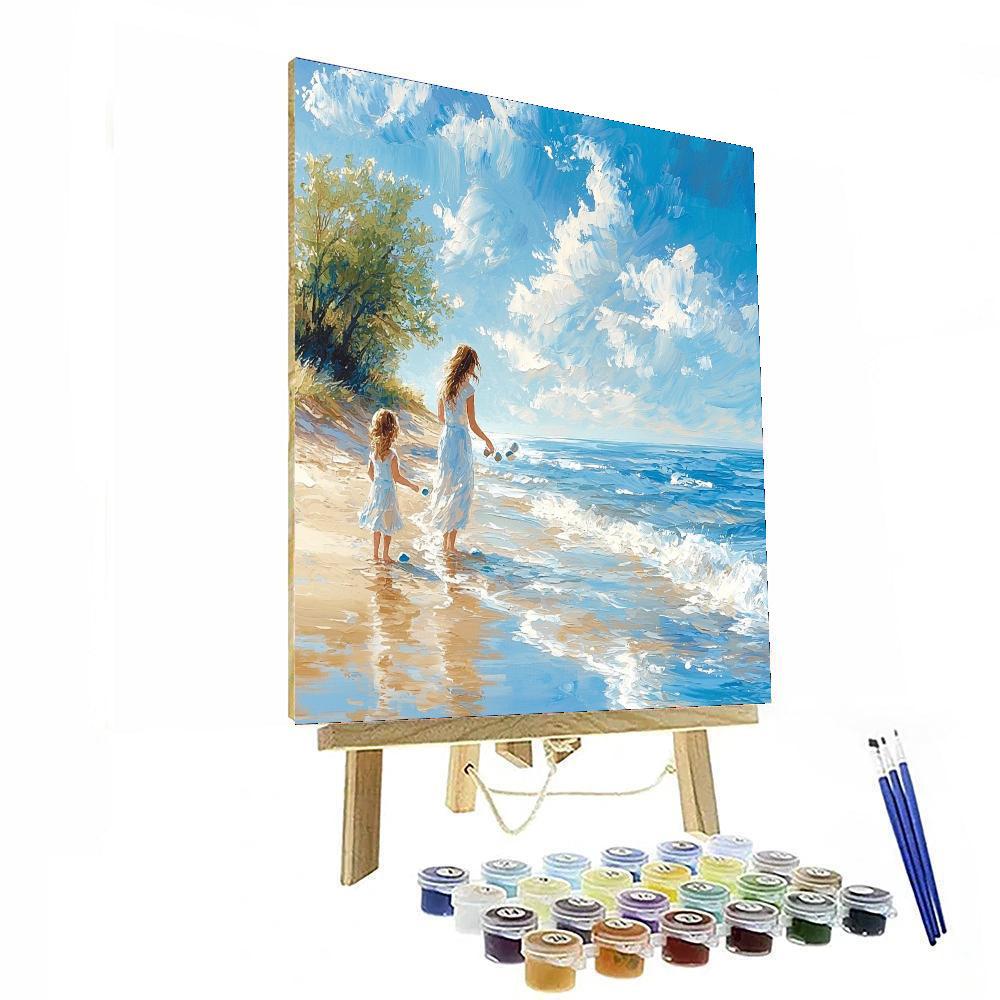 Gentle Rhythms Of The Sea Numbered Painting Kits
