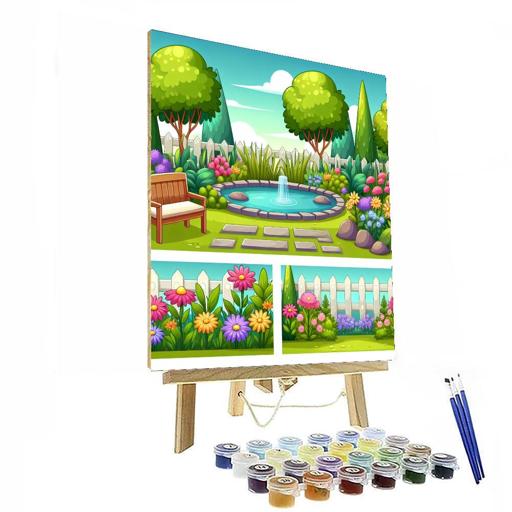 Secret Sanctuary Paint By Numbers Art