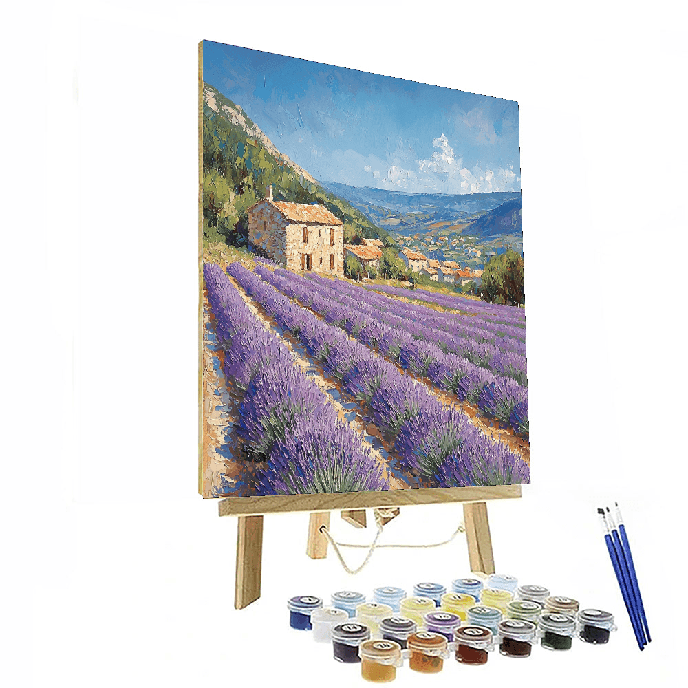 Lavender Fields - Provence Paint By Numbers