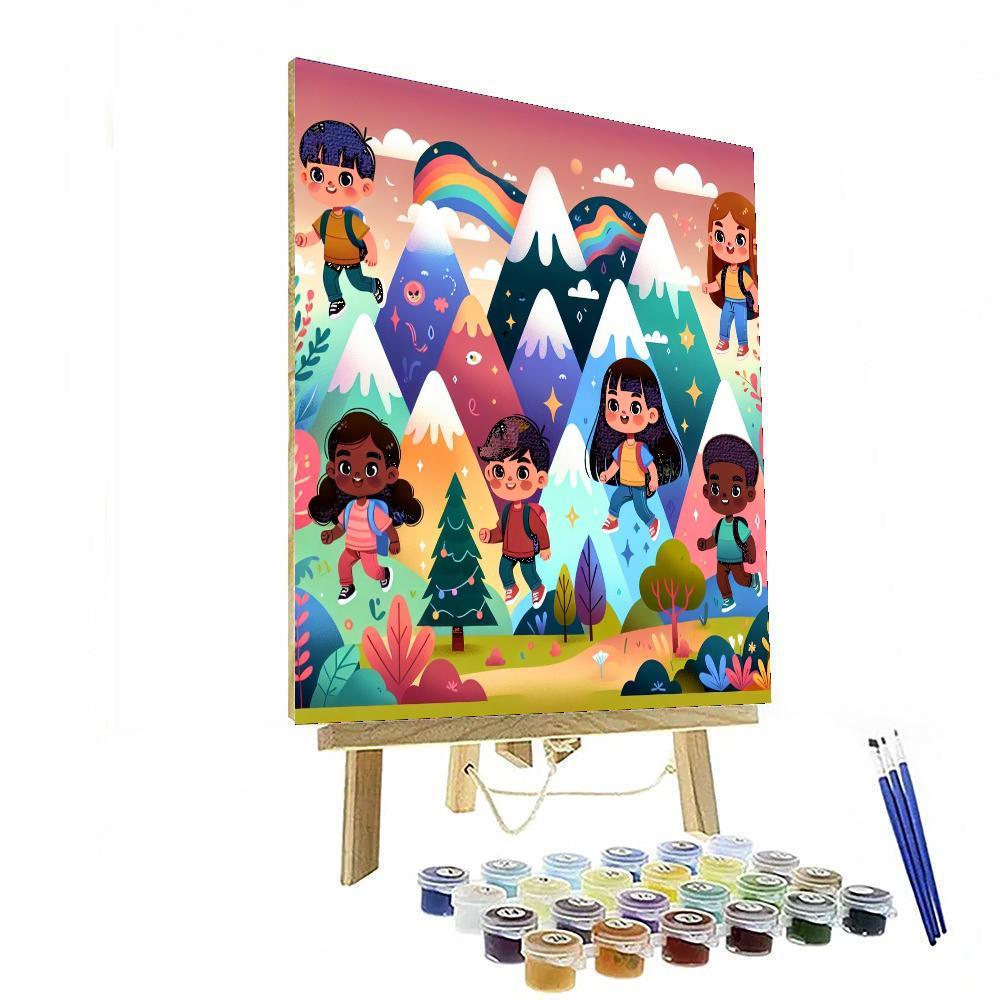Mystic Mountain Magic Paint By Number