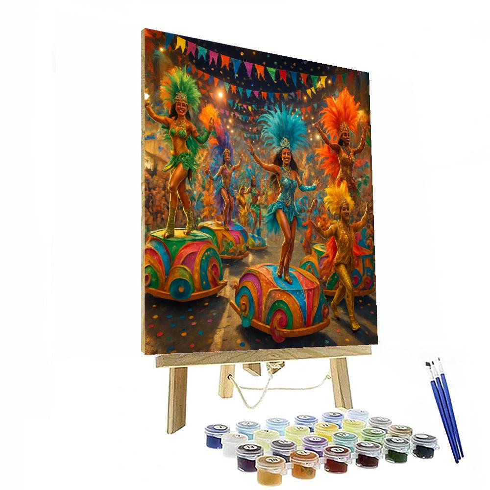Karnaval Do Rio Painting By Numbers Kit