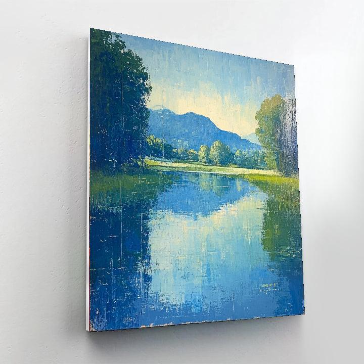 Edgar Degas Inspired Tranquil Horizons  Paint By Number