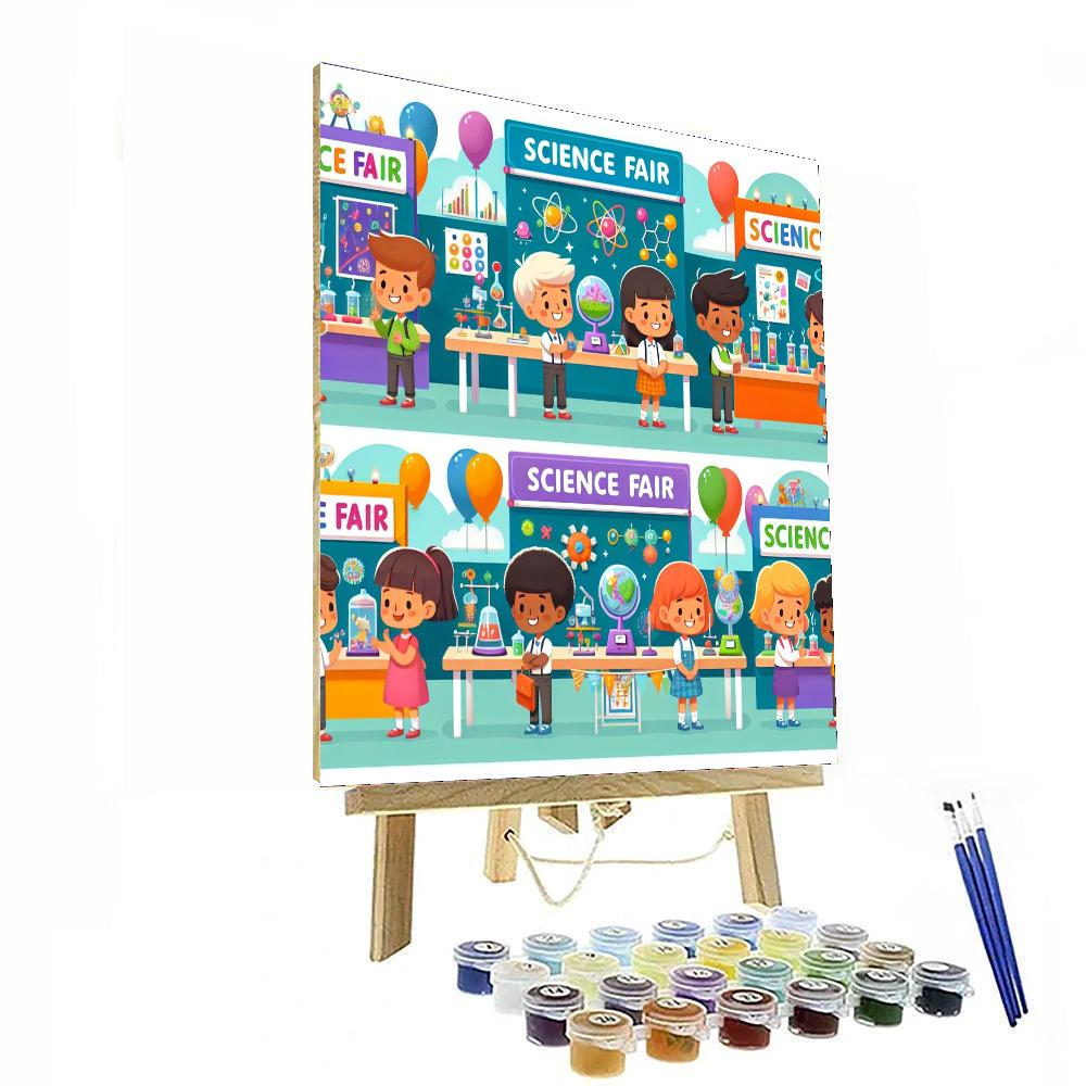 Science Fair Fun Paint By Numbers