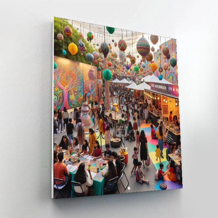 Kaleidoscope Festival - United Kingdom Paint By Numbers