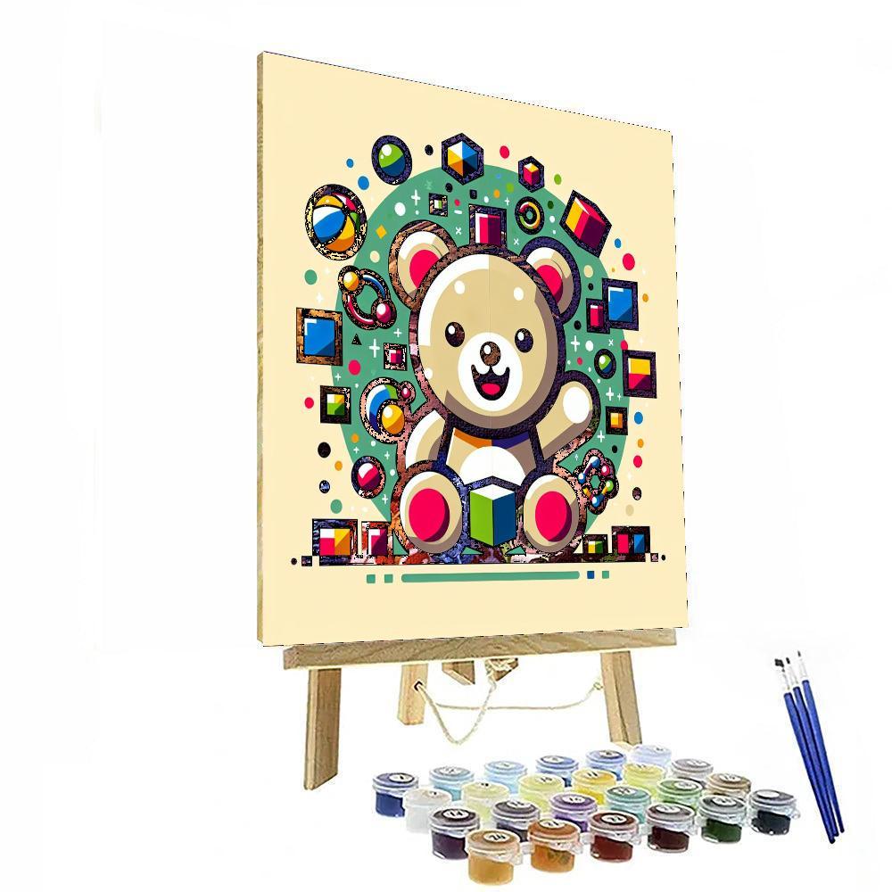 Toy Land Paint By Numbers Art