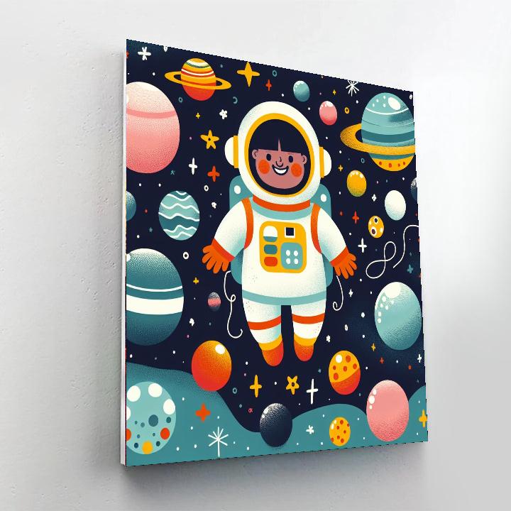 Astro Adventure Map Number Painting