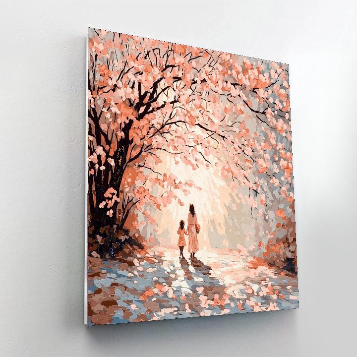 Under The Blossom Arch Paint By Number