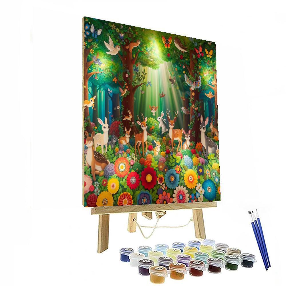 Magical Woodland Journey Numbered Painting Kits