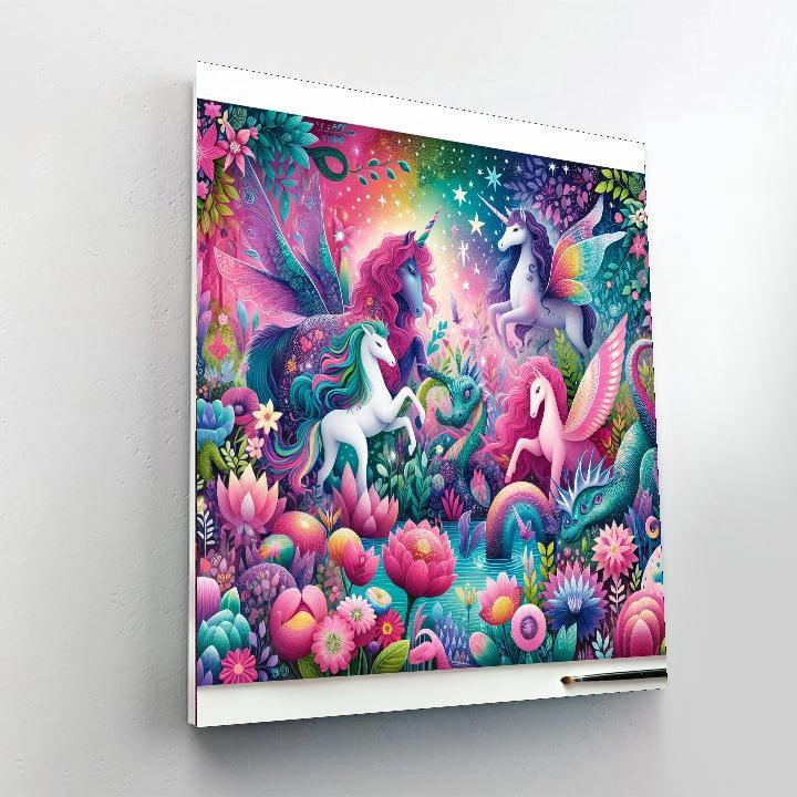 Whimsical Dreamland Adventure DIY Paint By Numbers