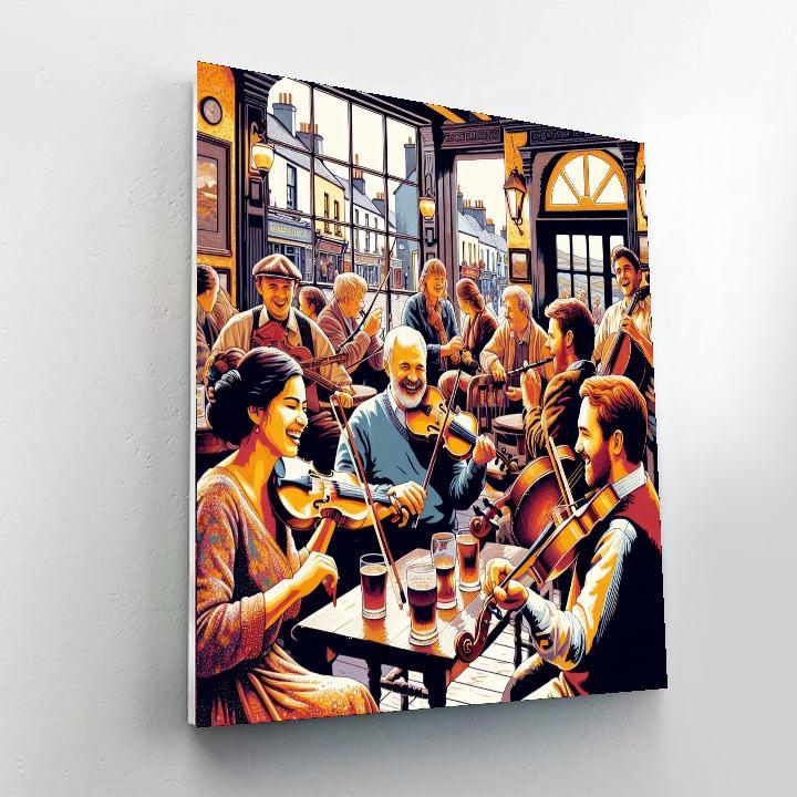 Ennis International Traditional Music Festival - Ireland DIY Paint By Numbers