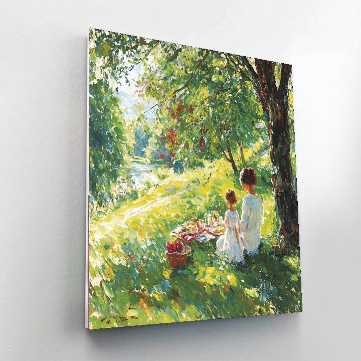 Picnic Of Love Paint By Number