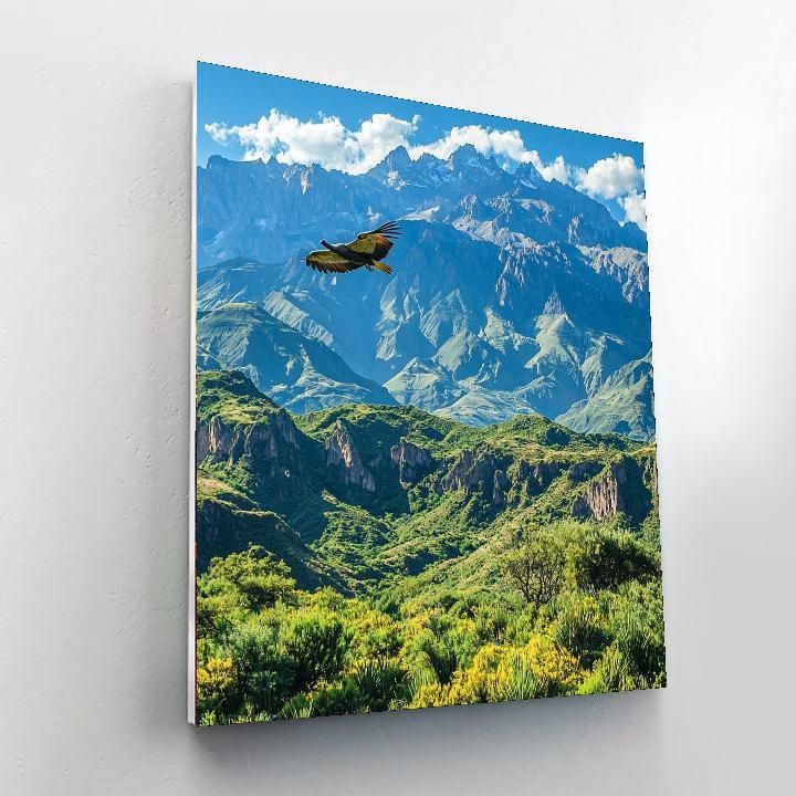 Santuario De La Naturaleza De Los Cóndores Paint By Numbers