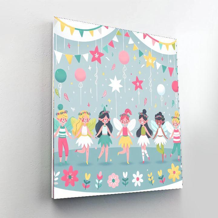 Fantasy Fairy Celebration Numbered Painting Kits