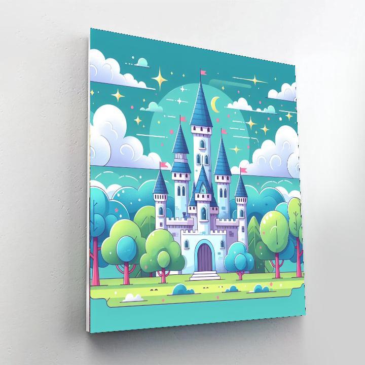 Fairytale Kingdom Of Dreams Numbered Painting Kits