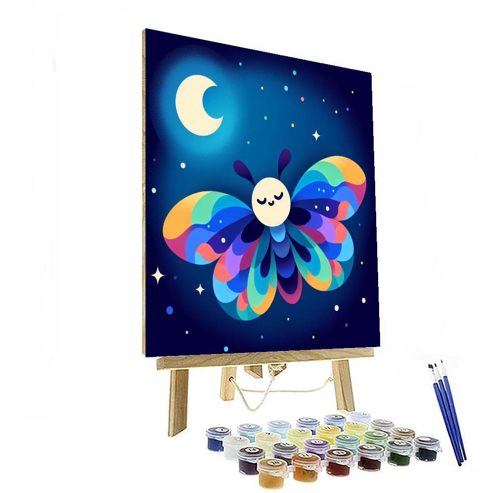 Mysterious Moth Numbered Painting Kits