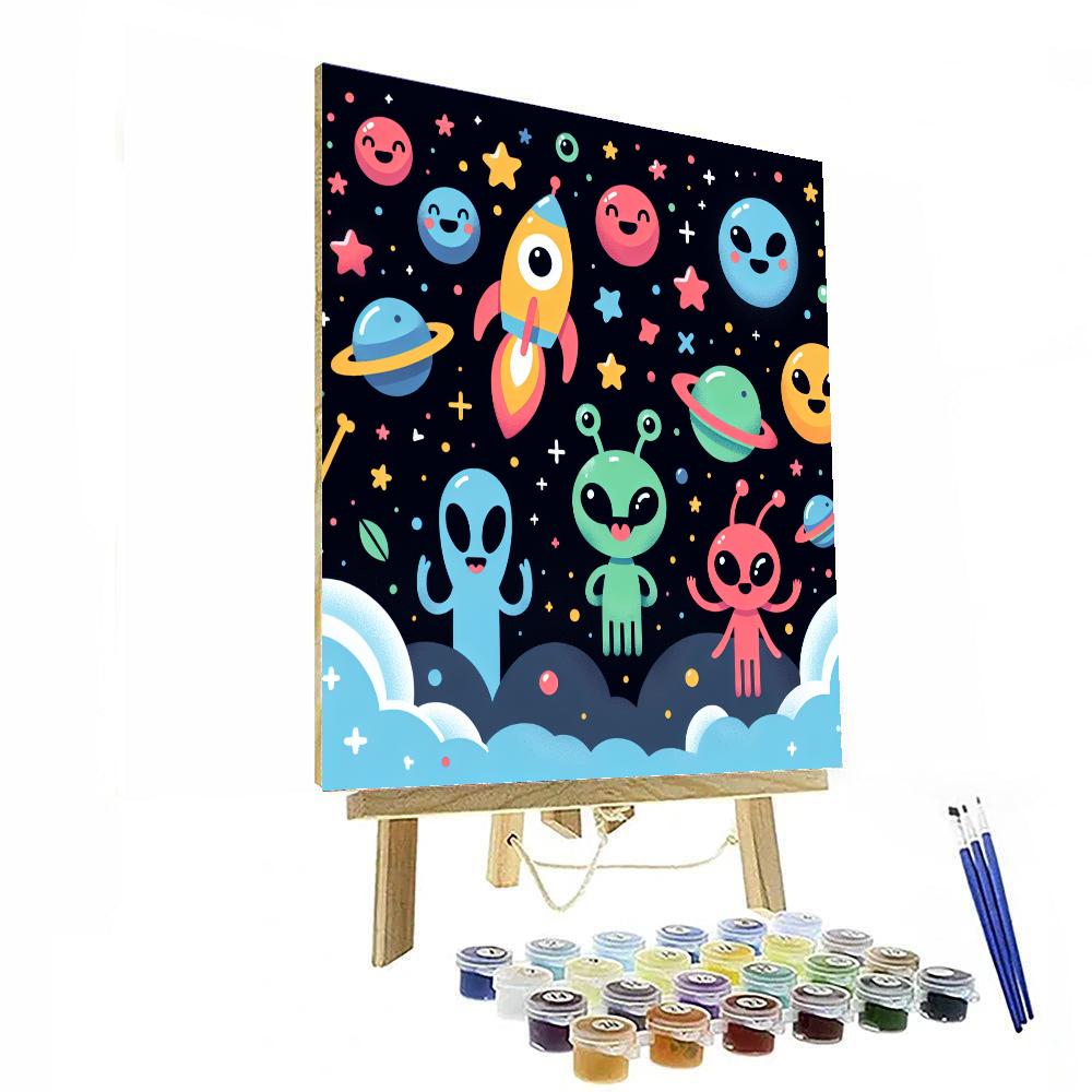 Magical Adventure In Space Paint By Number