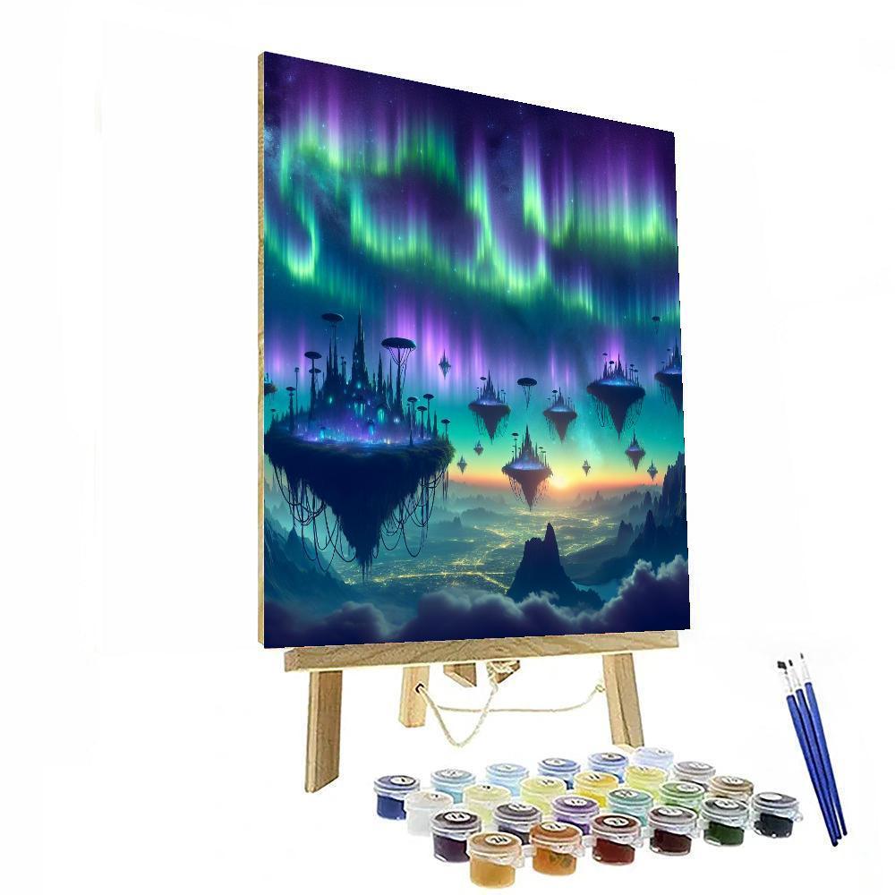 Enigmatic Fantasy Realm Paint By Color